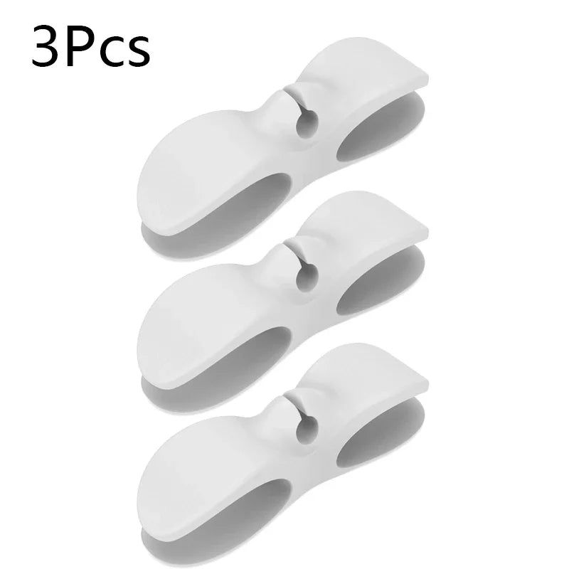 Silicon Cord Winder Cable Management Clip Organizer Tools for Air Fryer Coffee Machine Wire Fixer Kitchen Appliance Cable Holder